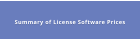 Summary of License Software Prices